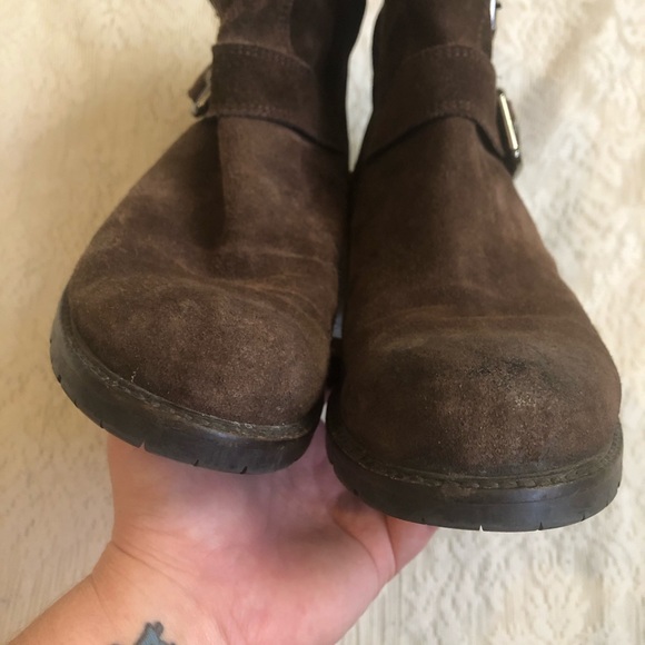 Sesto Meucci suede moto buckle boots - Picture 2 of 10